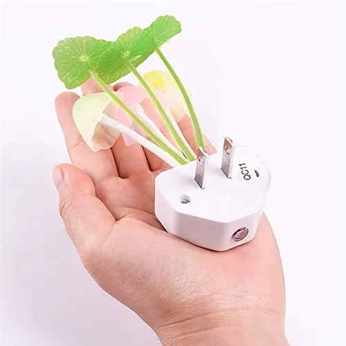 0239 Night Light Mushroom Lamp (Colorful, 1Pcs)