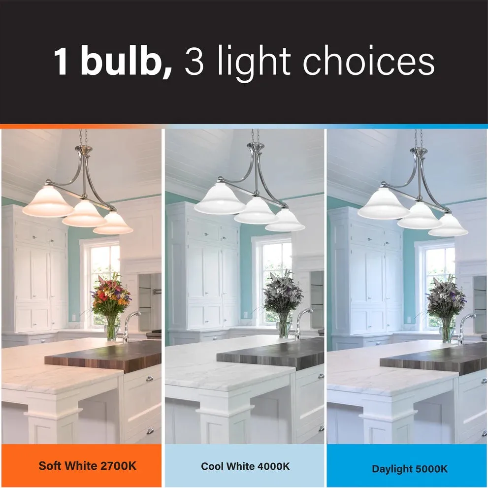 100W Color Selectable Dusk to Dawn LED Light Bulb OM1003CCTCADDLI