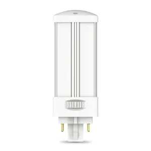 10W (13W Replacement) Color Selectable G24q-1 Base 4-pin Base Direct Replacement and Ballast Bypass (Type AB) Horizontal PL LED