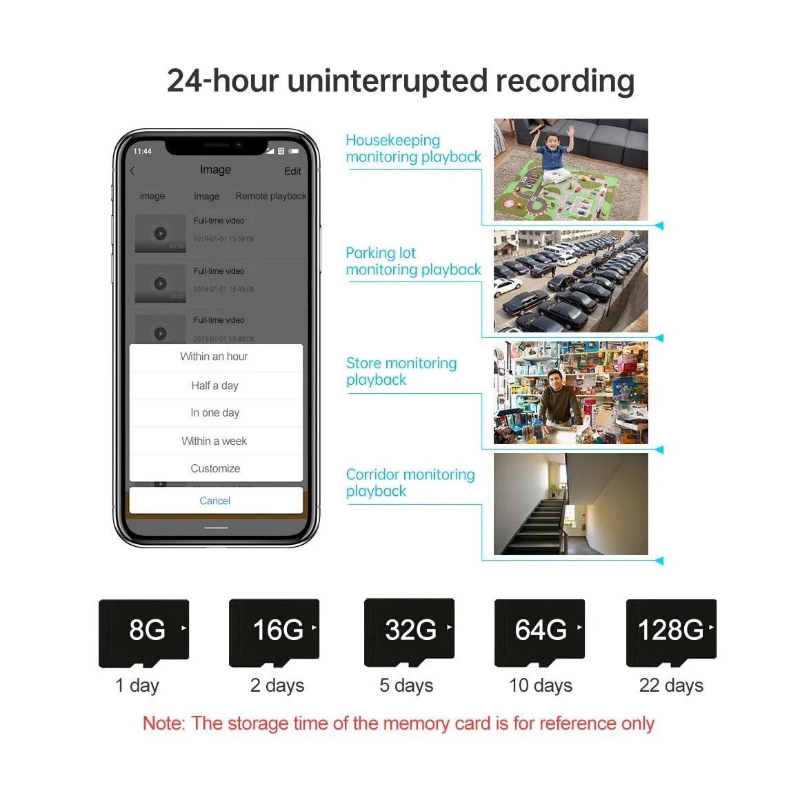 1296P HD IP Camera | 3.0MP | Two-Way Audio | Motion & Humanoid Detection | Full-Colour Night Vision | TF Card Support