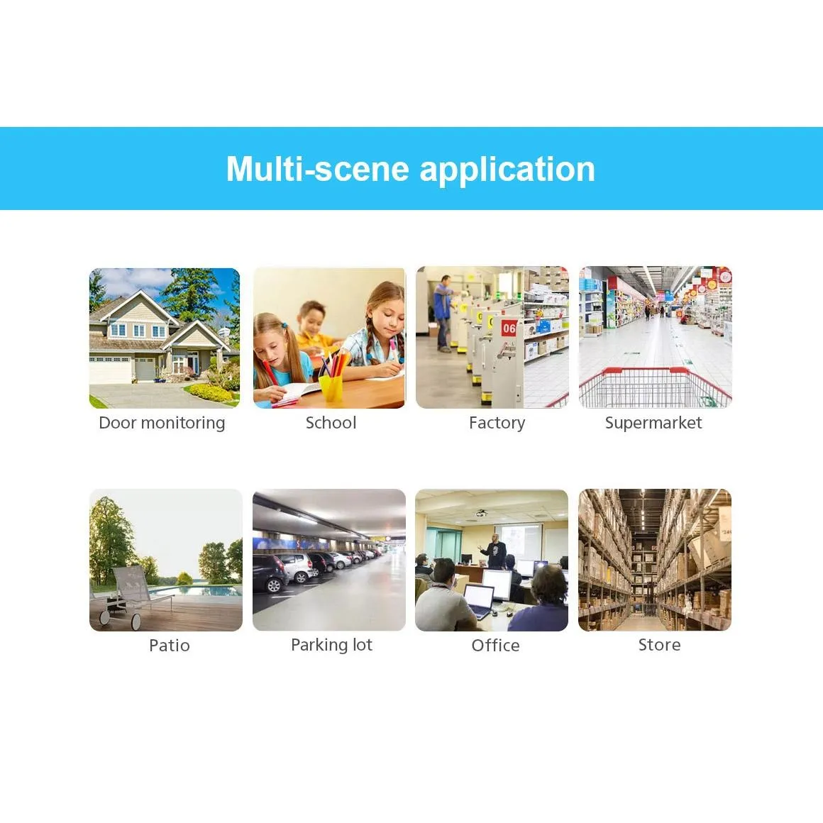 1296P HD IP Camera | 3.0MP | Two-Way Audio | Motion & Humanoid Detection | Full-Colour Night Vision | TF Card Support
