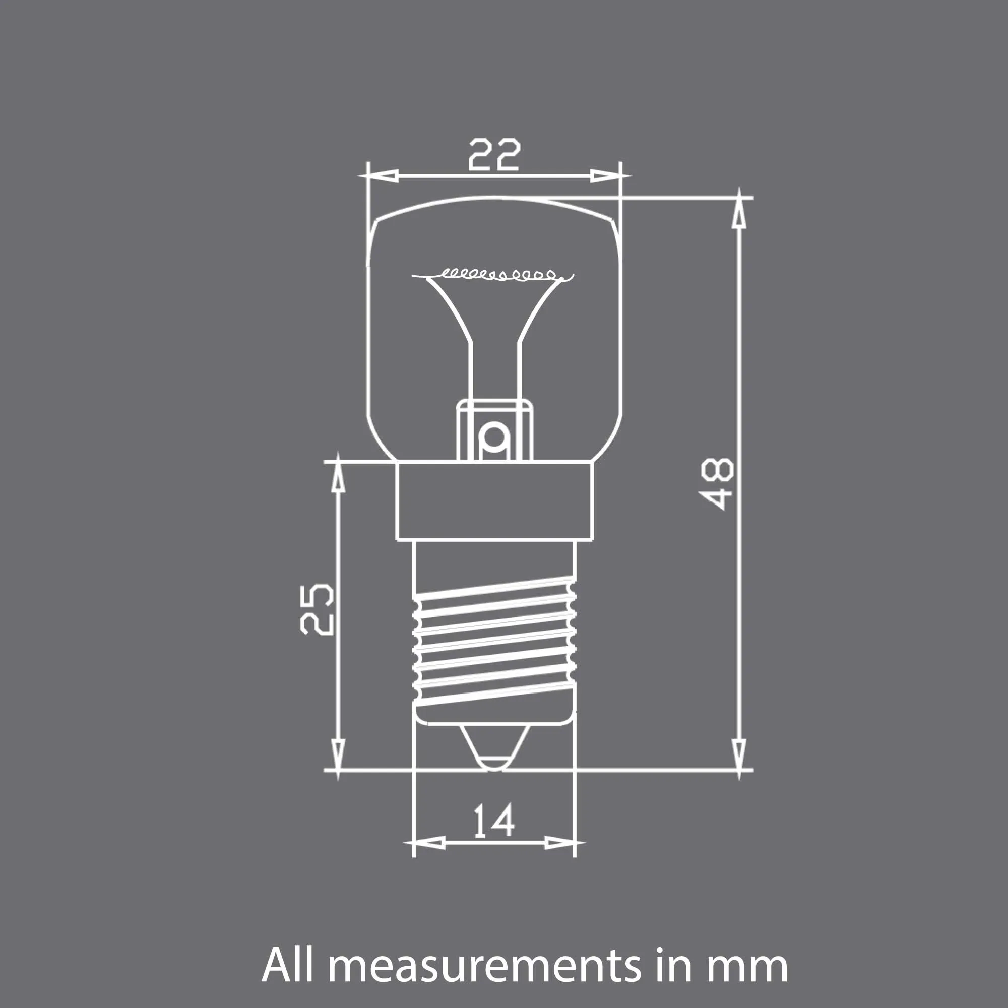 12V 12W E14 Light Bulb Replacement Globe | Himalayan Salt Lamp Switch Accessories