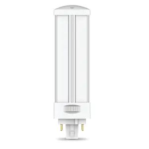18W (26W Replacement) Color Selectable 4-Pin G24Q-3, GX24Q-3 Base Direct Replacement and Ballast Bypass (Type AB) Horizontal PL LED