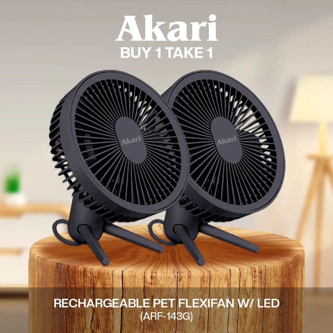 Akari B1T1 : Pet Flexifan with LED night light (ARF-143)