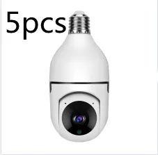 Alarm Monitor 5G WiFi CAMERA 1080P Bulb E27 Home