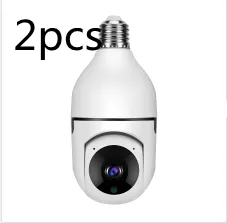 Alarm Monitor 5G WiFi CAMERA 1080P Bulb E27 Home