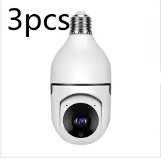 Alarm Monitor 5G WiFi CAMERA 1080P Bulb E27 Home