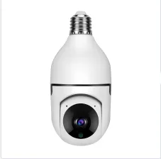 Alarm Monitor 5G WiFi CAMERA 1080P Bulb E27 Home