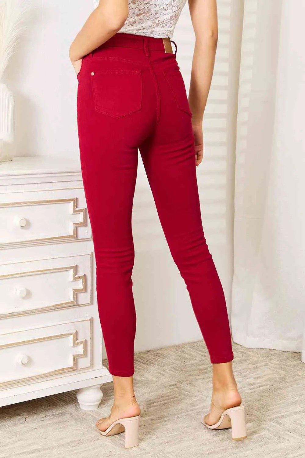 *APP EXCLUSIVE* Judy Blue Waist Tummy Control Skinny Jeans