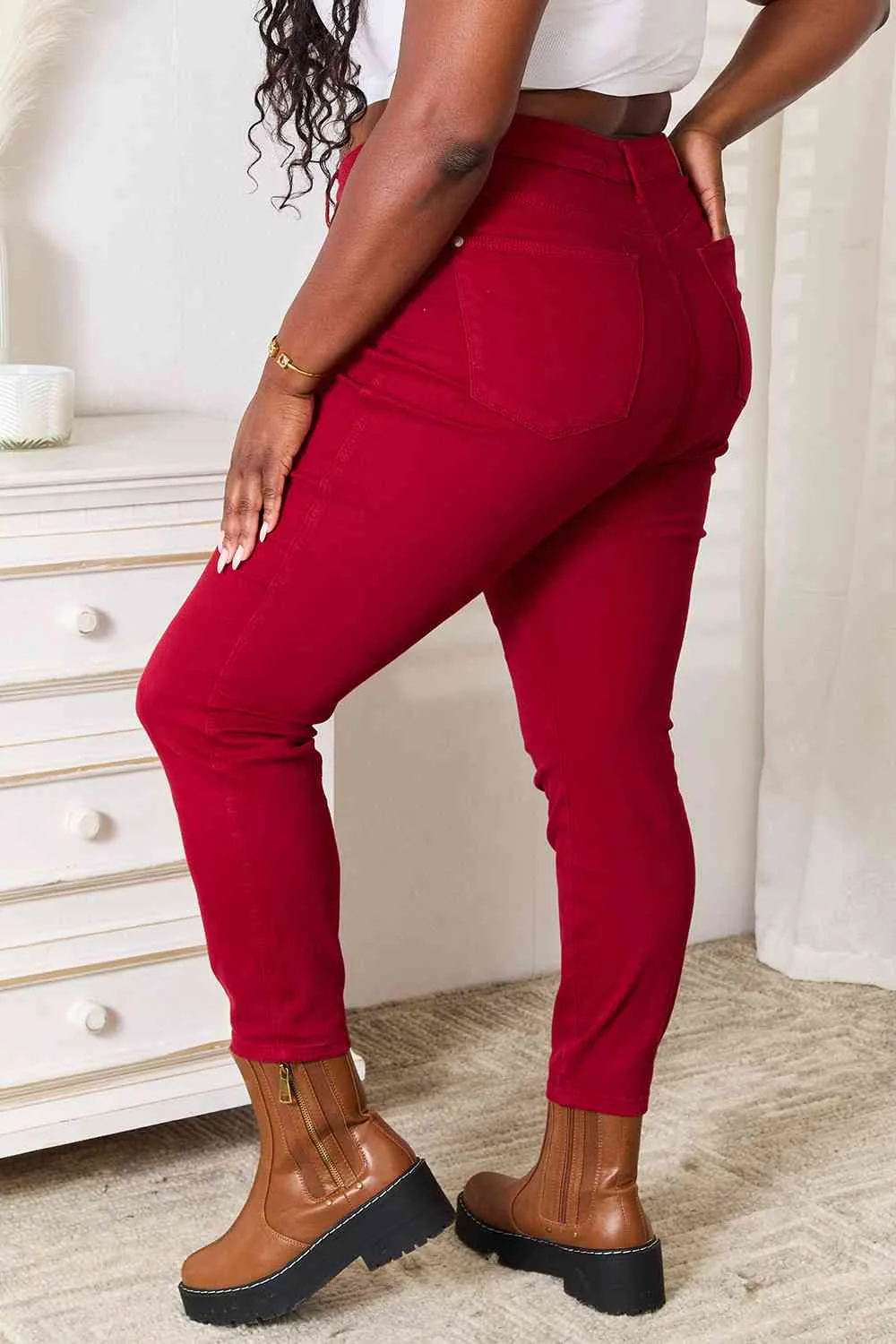 *APP EXCLUSIVE* Judy Blue Waist Tummy Control Skinny Jeans