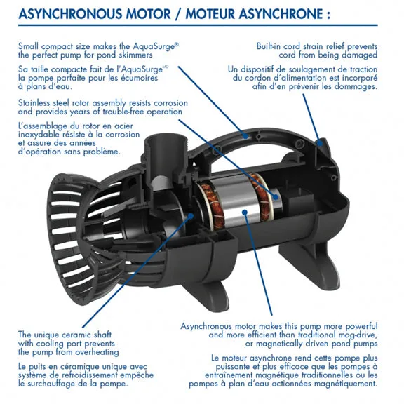 Aquascape AquaSurge® G2 4000-8000 Adjustable Flow Pump