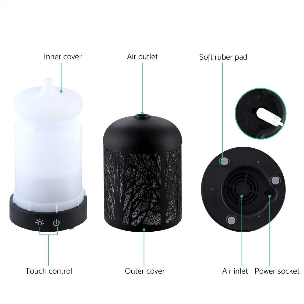 Aroma Diffuser - Aromatherapy Humidifier Purifier Night Light - Forrest