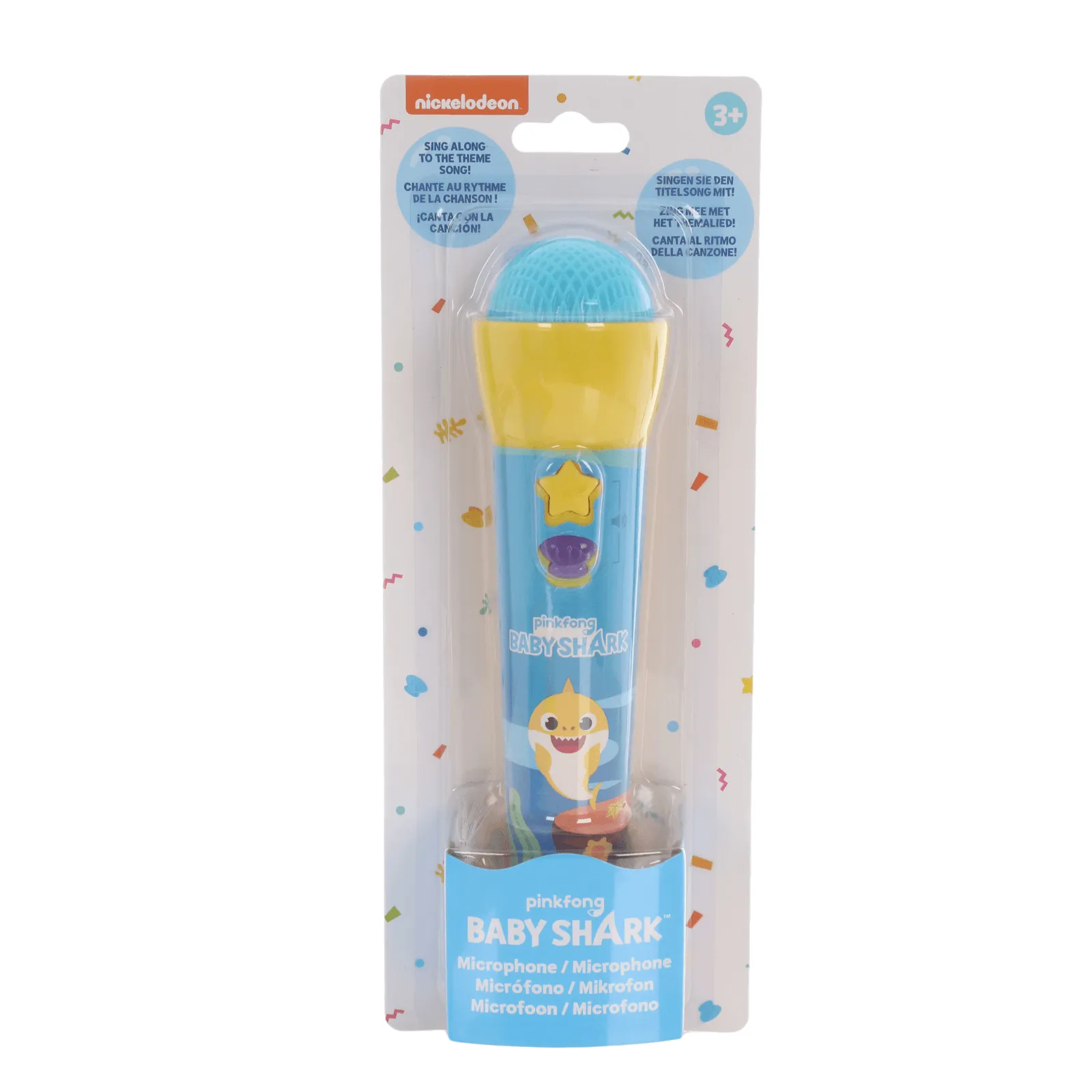 Baby Shark Song Sing Along Microphone Voice Effects Toy 3 
