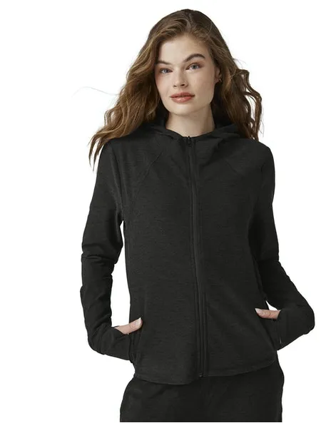 Beyond Yoga Spacedye Hoodie in Darkest Night