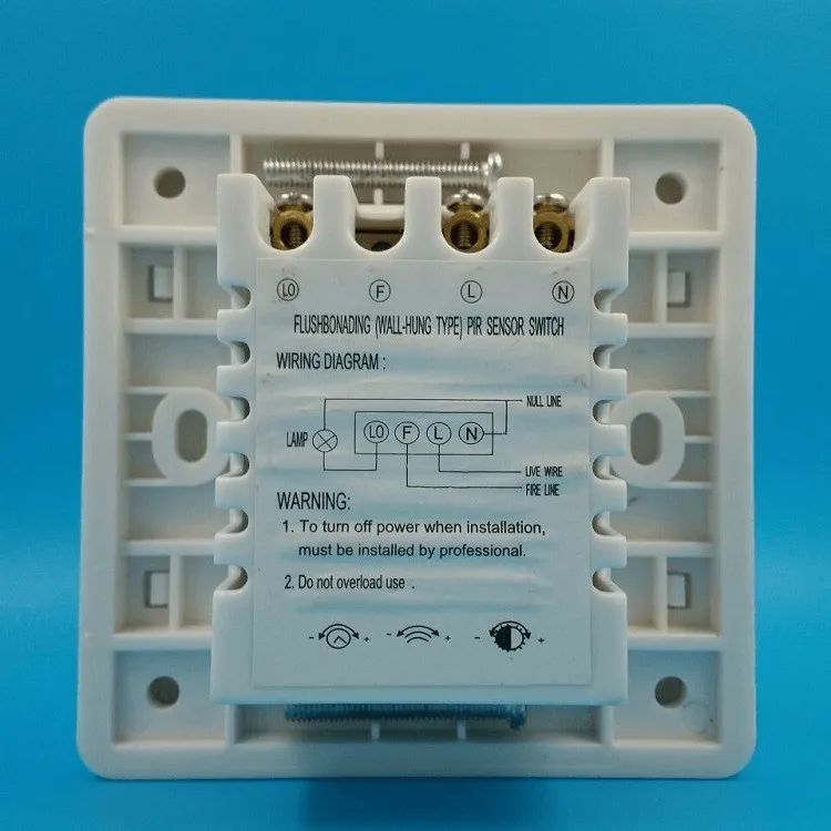 Commercial Grade PIR Motion Sensor (360 Degree 26ft Detection Range)
