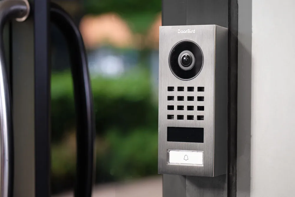 DoorBird IP Intercom Video Door Station D1101V, Surface Mount Stainless Steel Metallic Finish