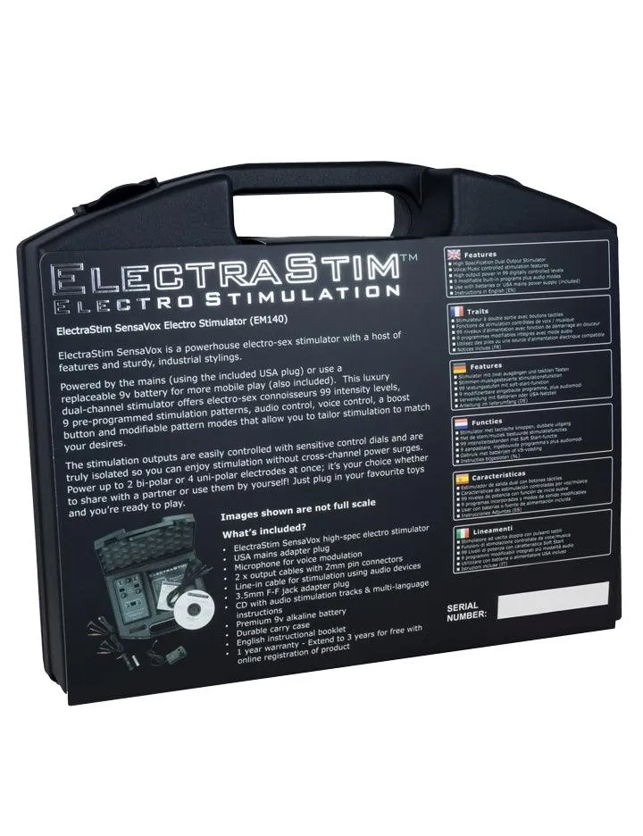 ElectraStim Sensavox