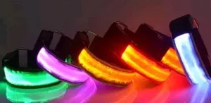Flashing LED arm band