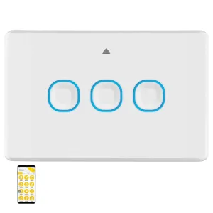Ikuü Smart Zigbee Triple Gang Light Switch with Neutral