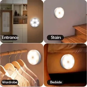 Led Usb Motion Detection wall Night Lights x4