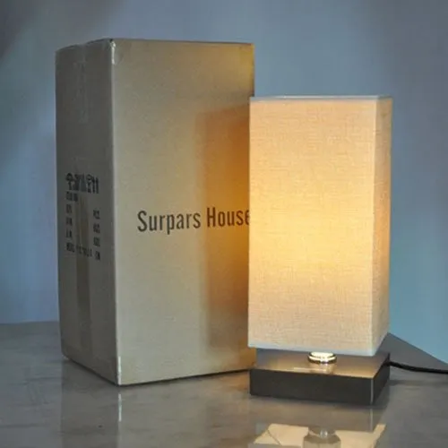 MINIMALIST SOLID WOOD TABLE LAMP BEDSIDE DESK LAMP