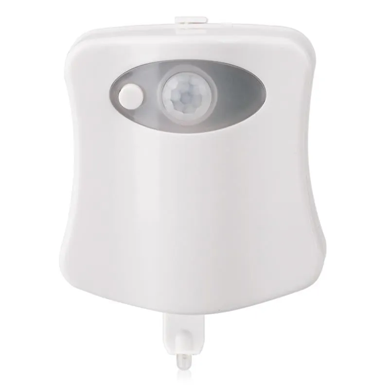Motion Sensor LED Toilet Light with 16-Colors