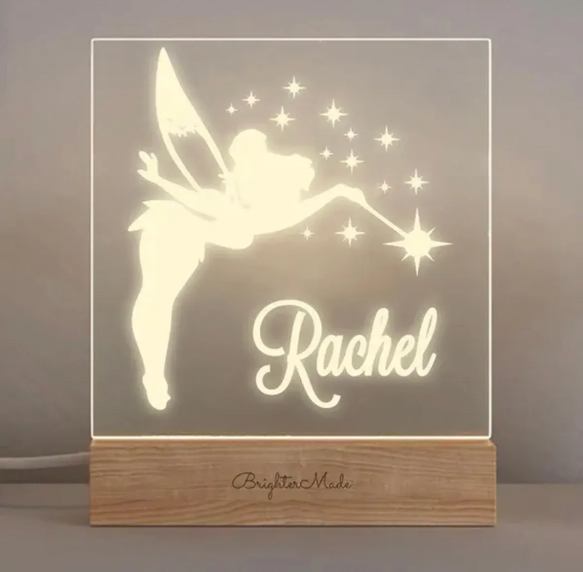 Personalised Night Light - Nursery Name Light