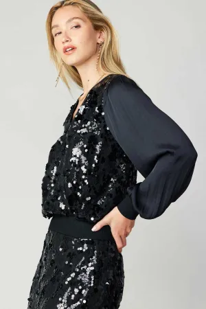 Touch of Glimmer Sequin Top